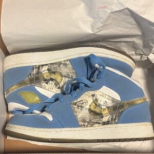 Jordan Alpha Retro 1 High-Top Sneakers